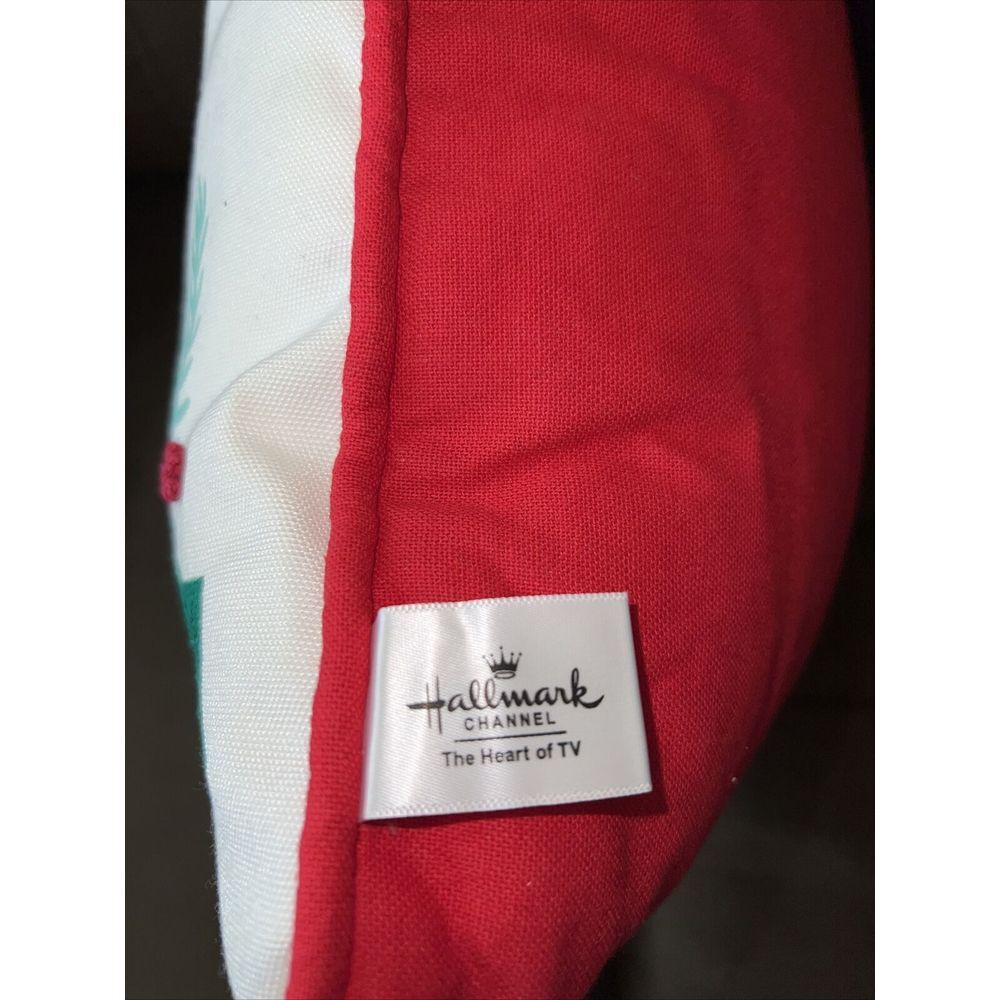 Dear Santa Hallmark Channel Movies Throw Christmas Pillow 16 x16 New - Picture 3 of 5